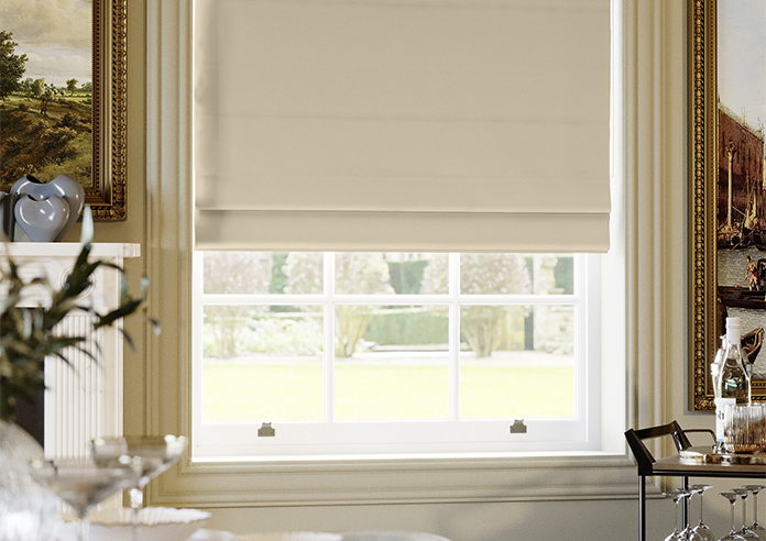 Devonshire, Mushroom - Roman Blind - Image 5